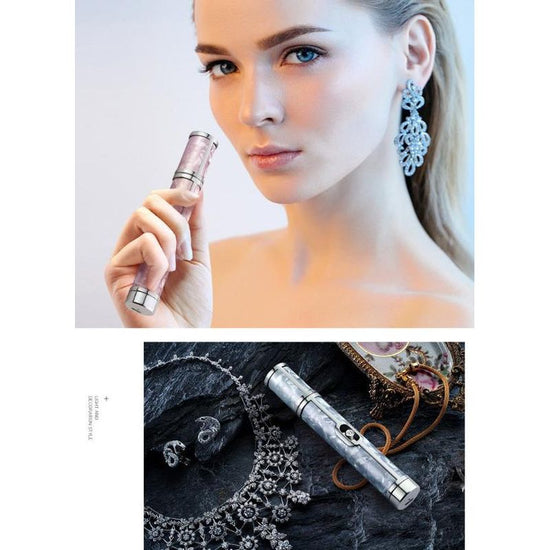 Grey Cordless Electric Nail Drill Pen - Professional Rechargeable Manicure & Pedicure Kit