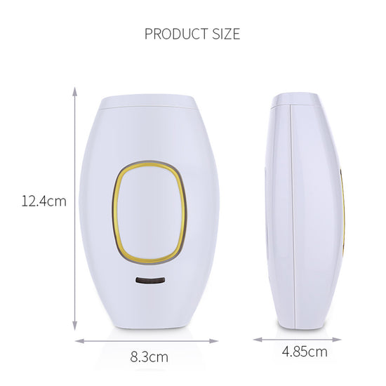 Advanced IPL 881 Laser Hair Removal Device - Sleek Home Use Electric Depilator for Women