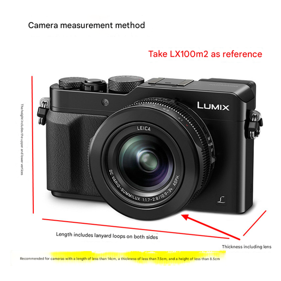 Green PU Leather Camera Bag for Fujifilm X Canon G Olympus PEN - Compact Vintage Design