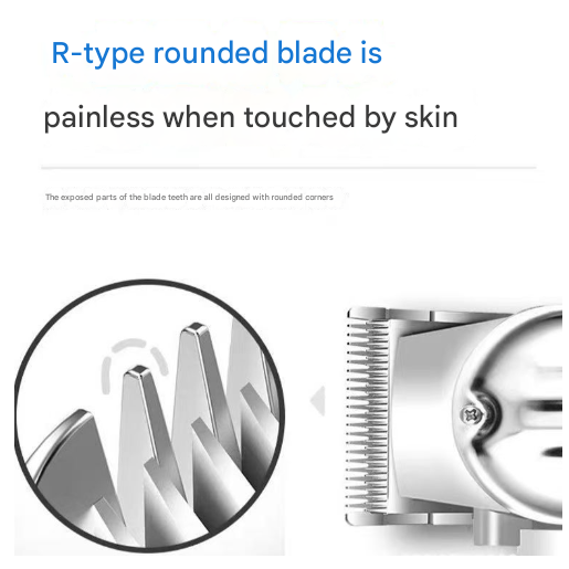 Gold Professional Electric Hair Clipper - Advanced Barber Trimmer