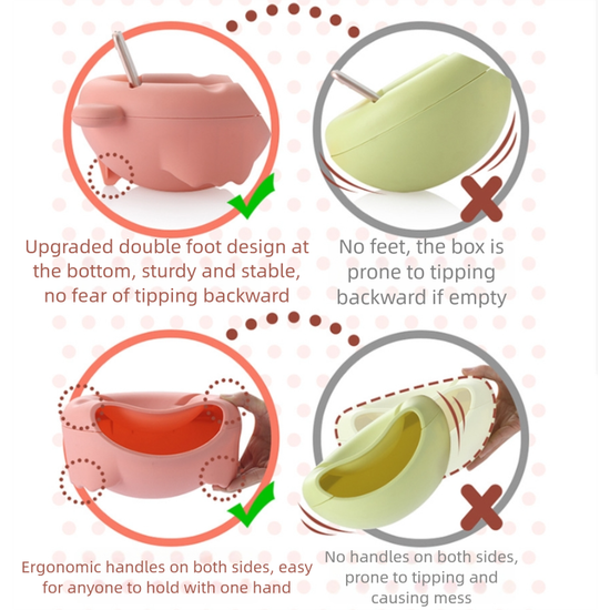 Green Creative Lazy Snack Bowl with Phone Holder - Dual-Layer Dish for Nuts & Seeds