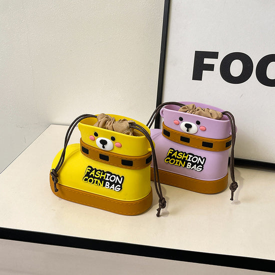 Adjustable Silicone Crossbody Bag - Multi-Way Lightweight Purse with Spacious Design(turquoise)