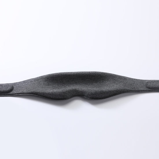 2pcs 3D Contour Blackout Sleep Mask - Ergonomic Eye Mask, Provides Total Darkness and Comfortable Sleep, Adjustable Strap(Champagne)