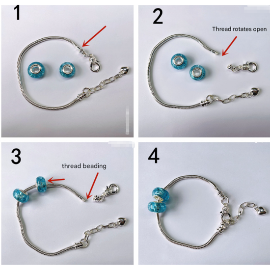 Gold Christmas Advent Calendar DIY Jewelry Kit - 24 Surprises with Gold-Tone Charm Bracelet & Necklace