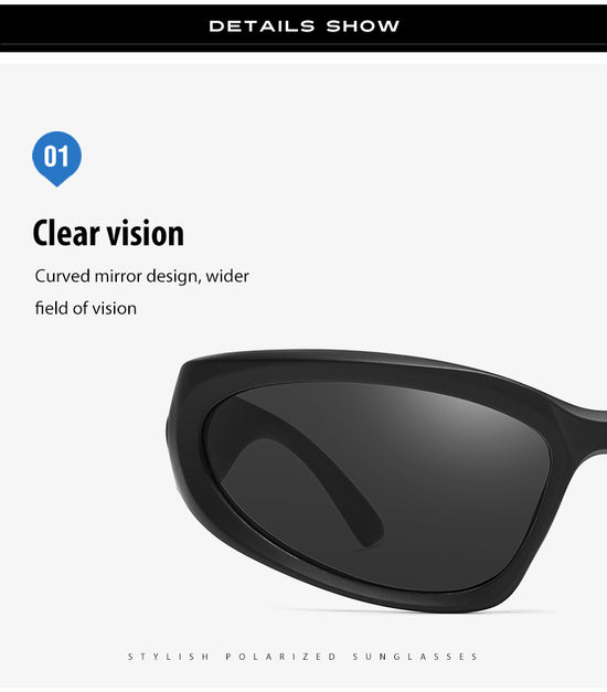 2 Pack Pink+ Blue Sports Sunglasses Men Small Frame Cycling Glasses Anti-Glare UV Protection Outdoor Eyewear Ideal for Driving and Running