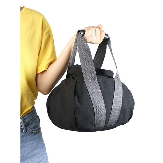 Black Portable Fitness Kettlebell Sandbag