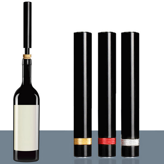 Silver Lipstick Style Air Pressure Wine Opener Portable Needle Type Corkscrew for Effortless Cork Removal Australian Home and Picnic Accessory
