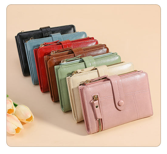 Black Soft PU Leather Women&