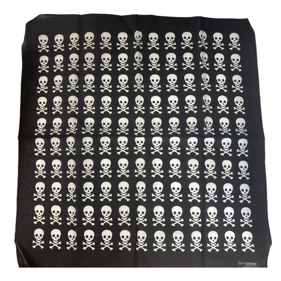 Pirate bandana with skulls