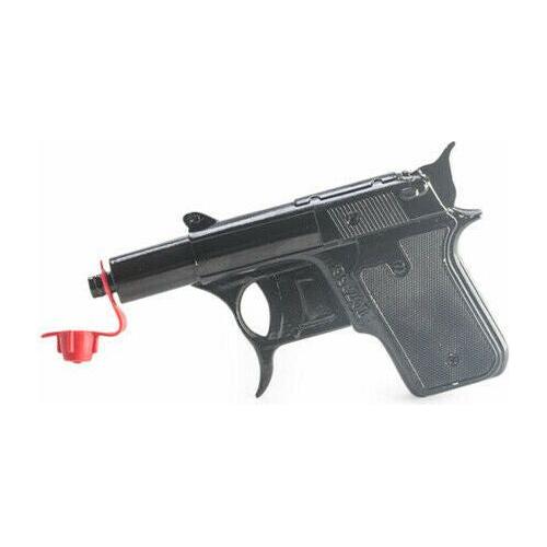 2 PCs of Diecast metal spud gun pack red + black - 2 Red