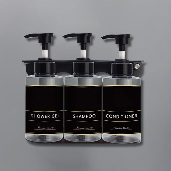 Liquid Soap Dispenser 300ml X 3 - Transparent