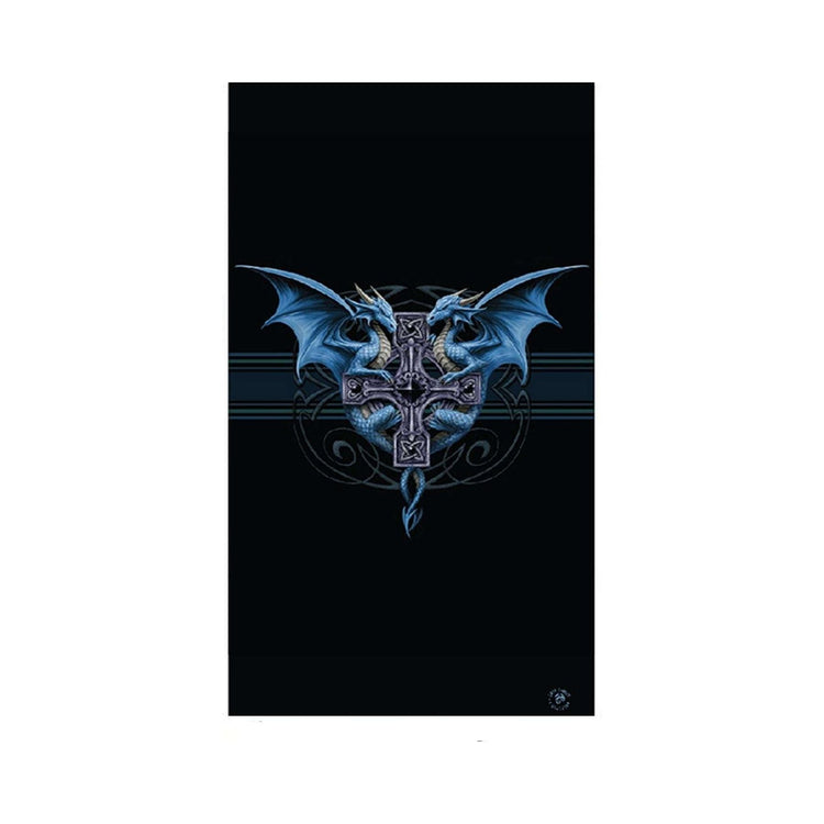 Anne Stokes Dragon Duo Beach Towel 75 x 150 cm
