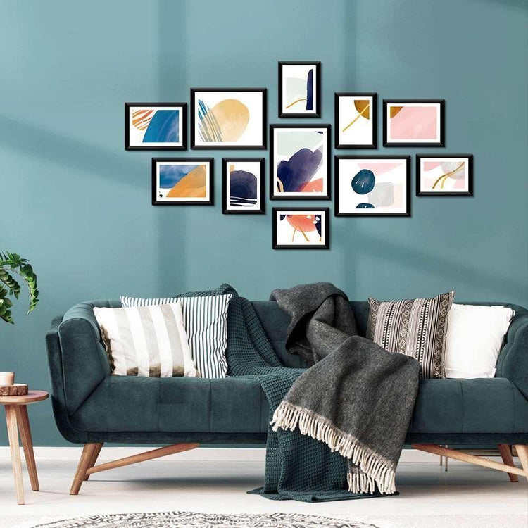 Artiss Photo Frames 11PCS 5x7in 6x8in 8x10in Hanging Wall Frame Black