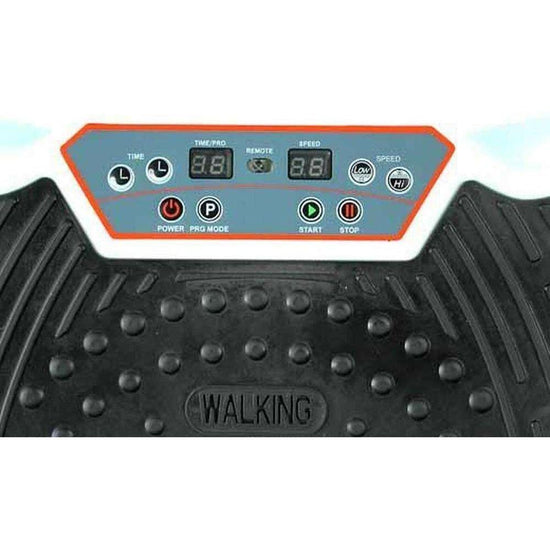 Black Vibration Machine Platform - Exercise Vibrating Plate - Whole Body Workout