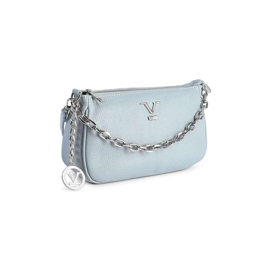 Blue Leather Mini Bag - One Size
