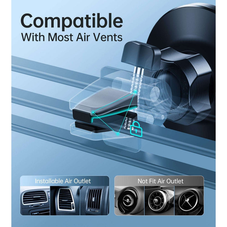 CHOETECH AT0004 Magsafe iPhone 12 Magnetic Car Mount Car Air Vent Phone Holder - Magdasmall