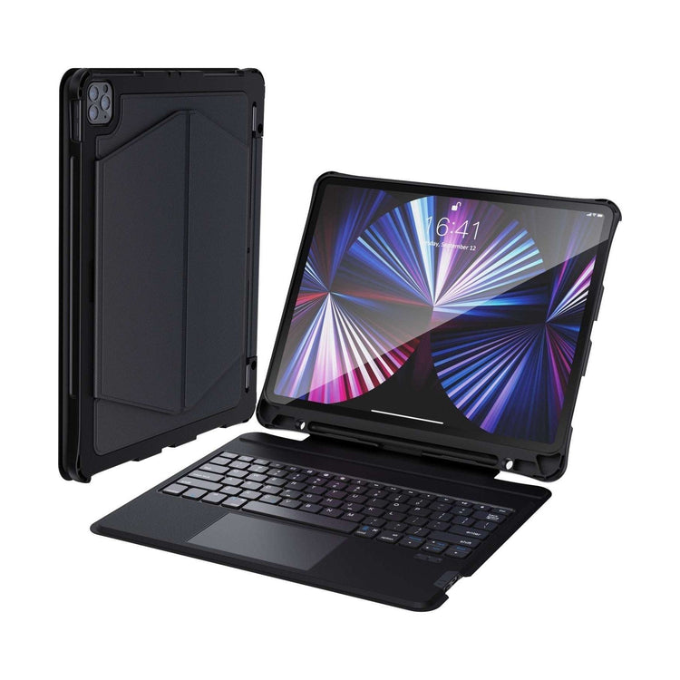 CHOETECH BH-017 Bluetooth Keyboard with Touchpad and Backlight for iPad Pro 10.9 " (Black)