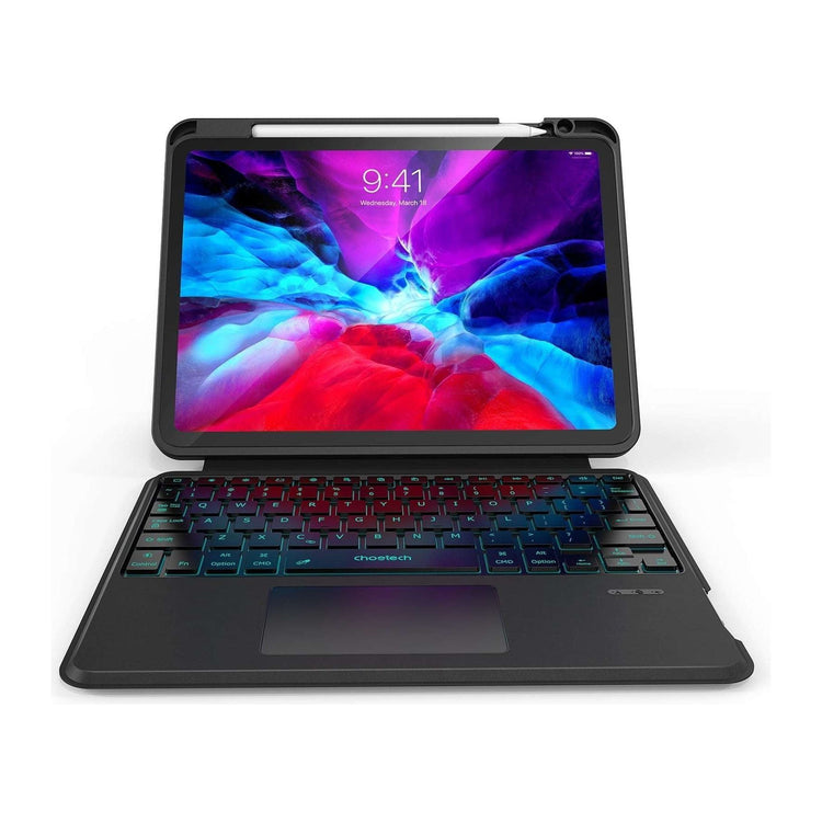 CHOETECH BH-018 Wireless Keyboard with Touchpad and Backlight for iPad Pro 11 " (Black)