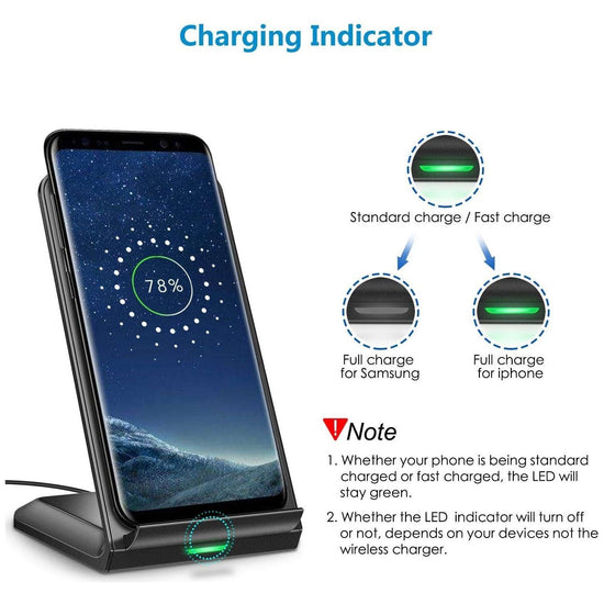 CHOETECH T524S 10W/7.5W Fast Wireless Charging Stand