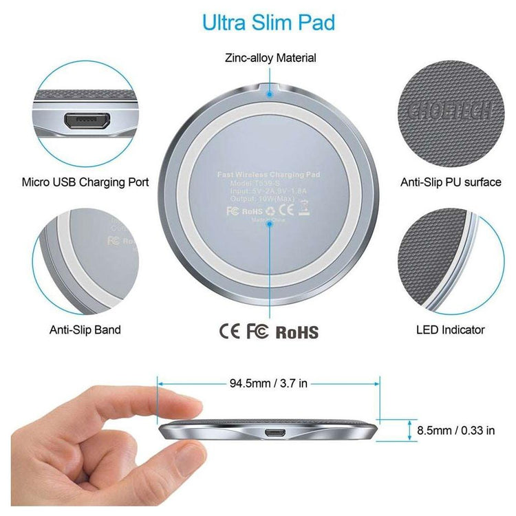 Choetech T539-S Fast Wireless Charger