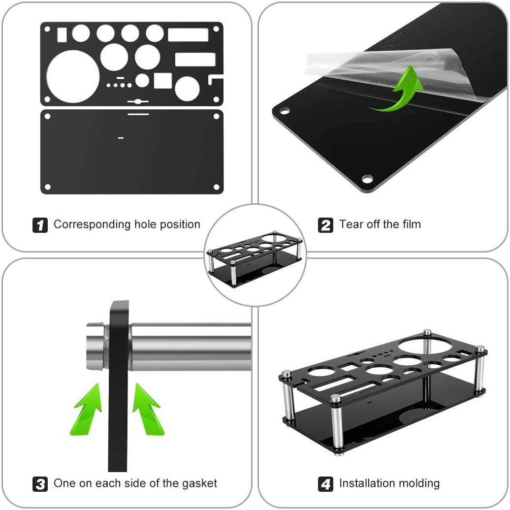 Cocktail Shaker Set Boston 23-Piece Stainless Steel and Professional Bar Tools for Drink Mixing - Magdasmall