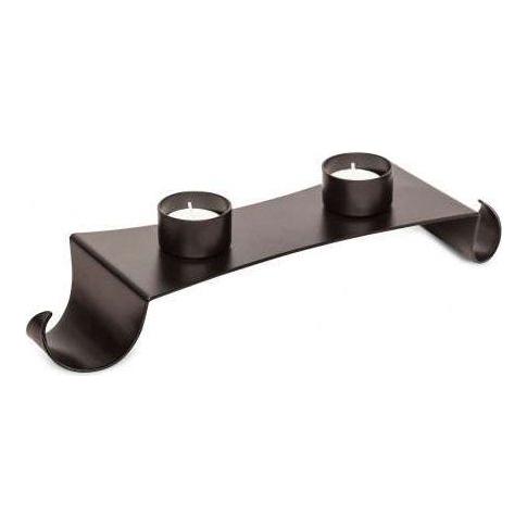 Decorative Black Metal Tea Light Candle Holder Stand - Magdasmall