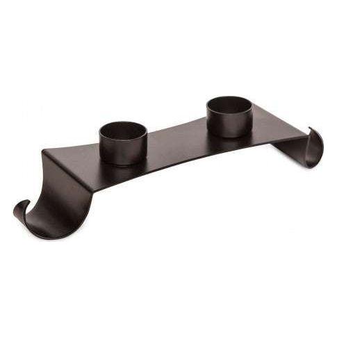 Decorative Black Metal Tea Light Candle Holder Stand - Magdasmall