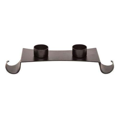 Decorative Black Metal Tea Light Candle Holder Stand - Magdasmall