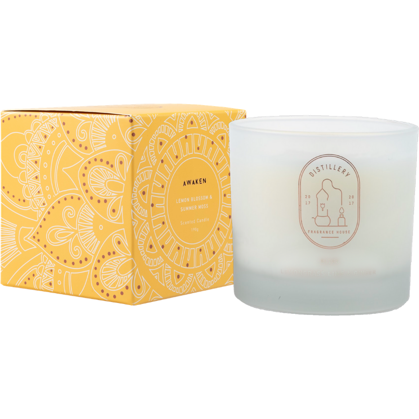 DISTILLERY SOY CANDLE 190G & 450G- VARIOUS FRAGRANCES