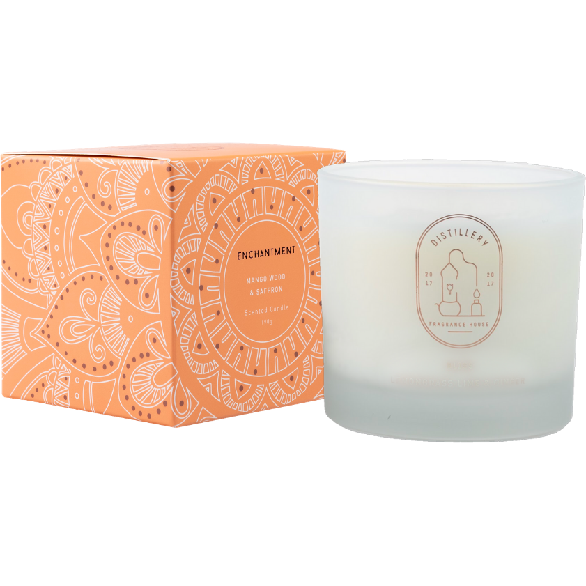 DISTILLERY SOY CANDLE 190G & 450G- VARIOUS FRAGRANCES