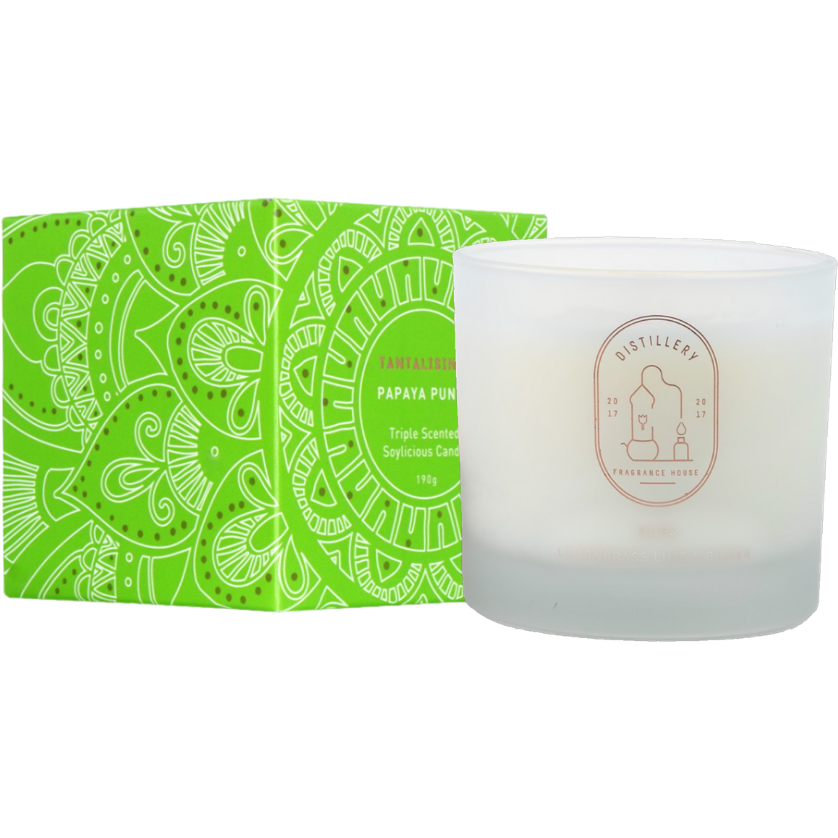 DISTILLERY SOY CANDLE 190G & 450G- VARIOUS FRAGRANCES