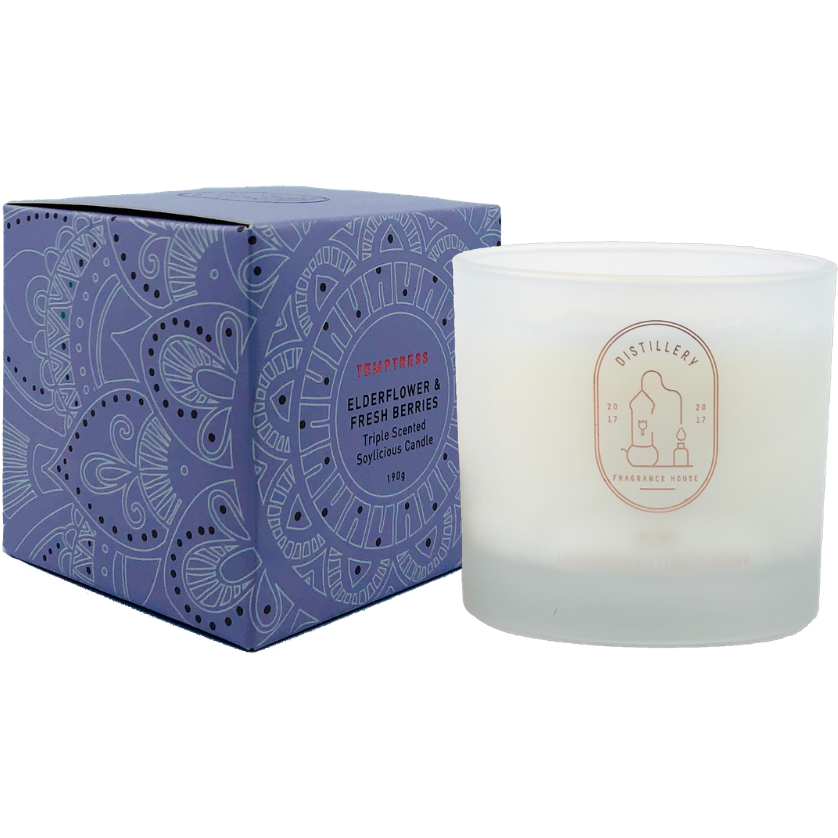 DISTILLERY SOY CANDLE 190G & 450G- VARIOUS FRAGRANCES