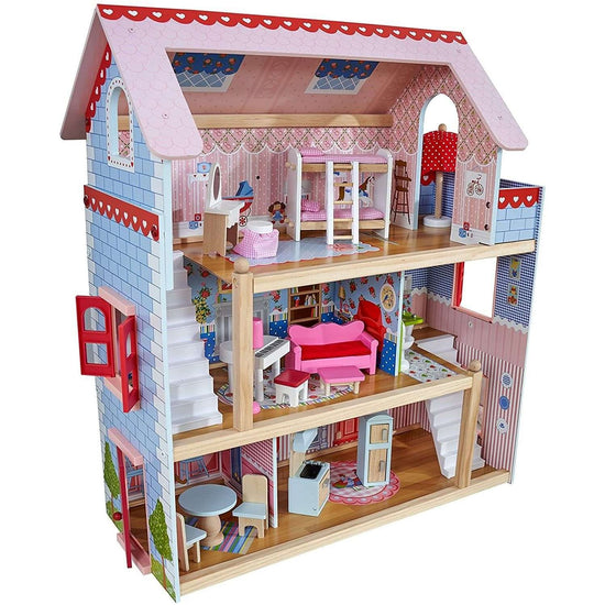 Doll Cottage with Furniture for kids (Model 1) - Magdasmall