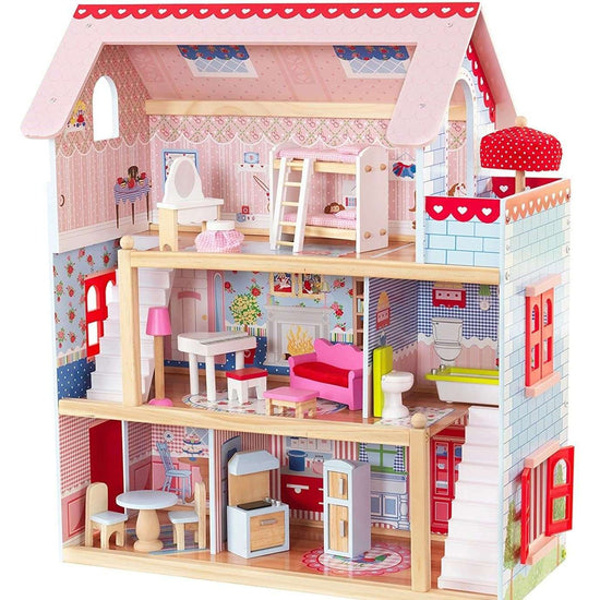 Doll Cottage with Furniture for kids (Model 1) - Magdasmall