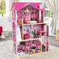 Dollhouse with Furniture for kids 120 x 83 x 40 cm (Model 6) - Magdasmall