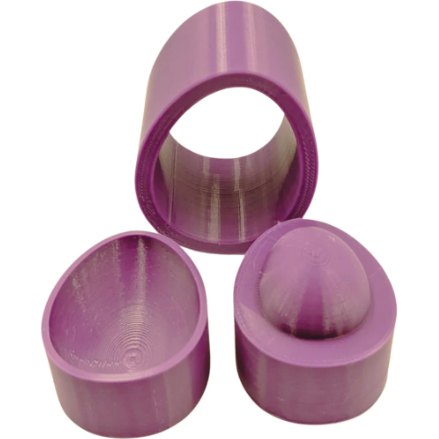 Easter Bath Bomb Molds -Three Piece Mold, Diy, 3D Molds, Bath Bomb Mold Press, Bath Molds PLA/PLA+ Hand press molds -Bath Bomb hand press - Magdasmall