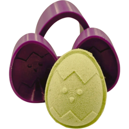 Easter Bath Bomb Molds -Three Piece Mold, Diy, 3D Molds, Bath Bomb Mold Press, Bath Molds PLA/PLA+ Hand press molds -Bath Bomb hand press