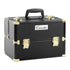 Embellir Portable Cosmetic Beauty Makeup Case - Black & Gold