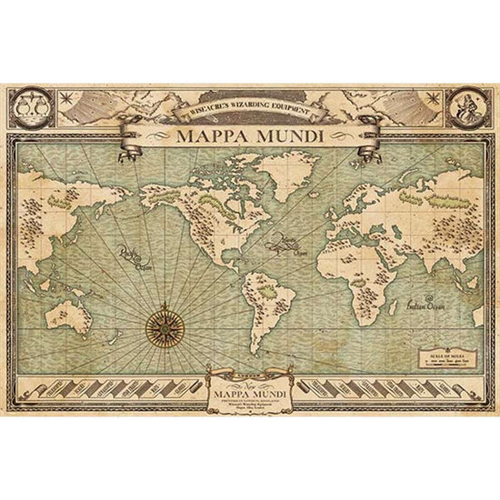 Fantastic Beasts And Where To Find Them - Mappa Mundi - Magdasmall
