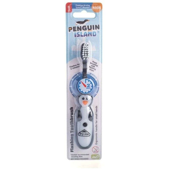 Flashing Penguin Toothbrush