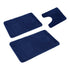 Florenz Set of 3 Contour Bath Mat Set Navy (Also Known as State Blue)