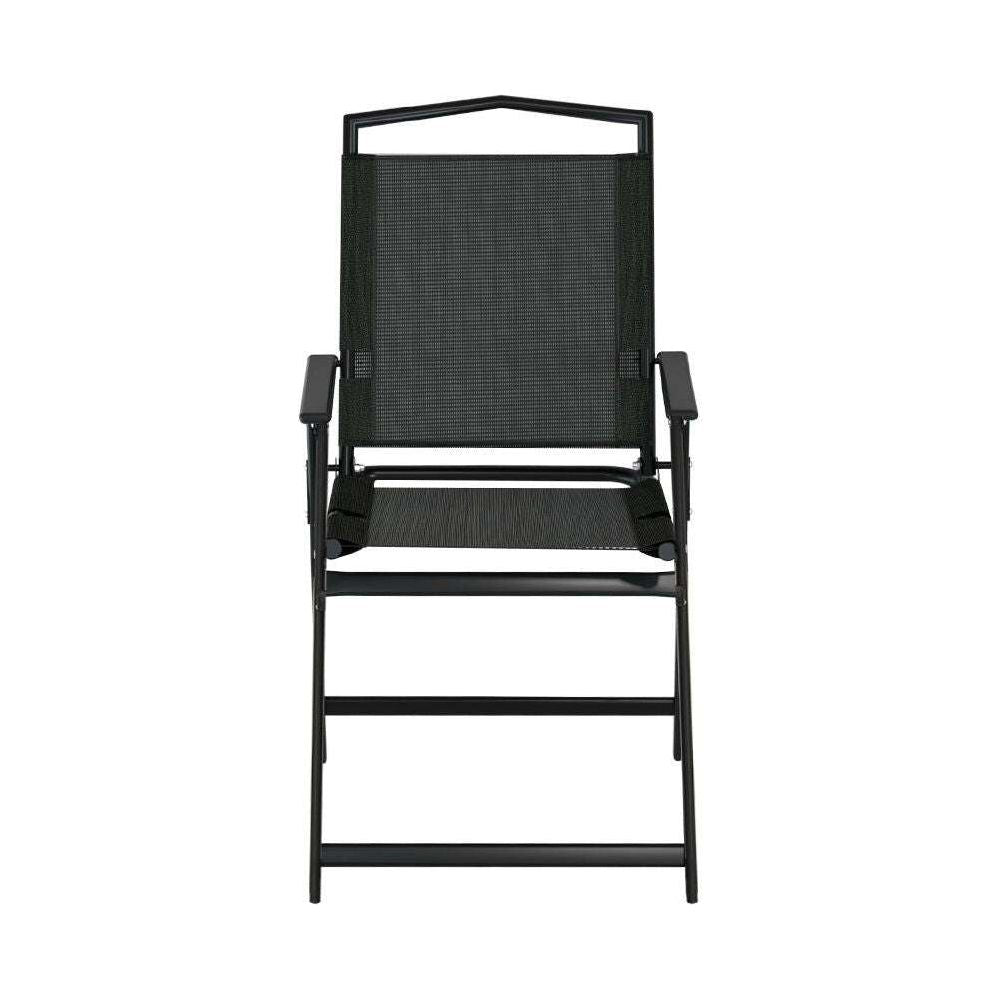 Gardeon Outdoor Chairs Portable Folding Camping Chair Steel Patio Furniture