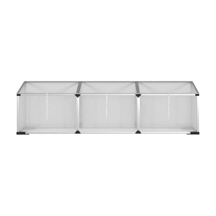 Greenfingers Aluminium Greenhouse 180x50x50 cm Green House Polycarbonate Garden - Magdasmall
