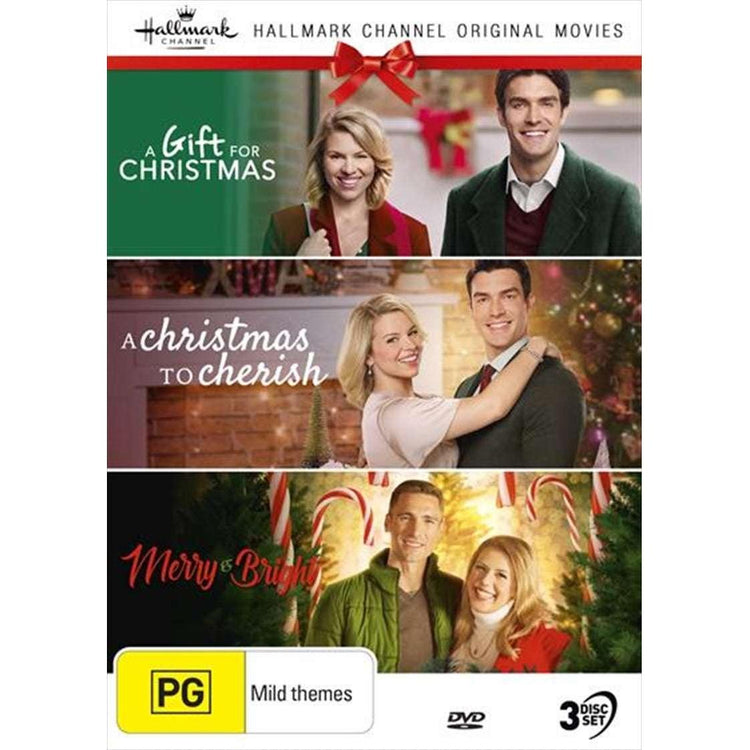 Hallmark Christmas - A Gift For Christmas / A Christmas To Cherish / Merry and Bright - Collection DVD