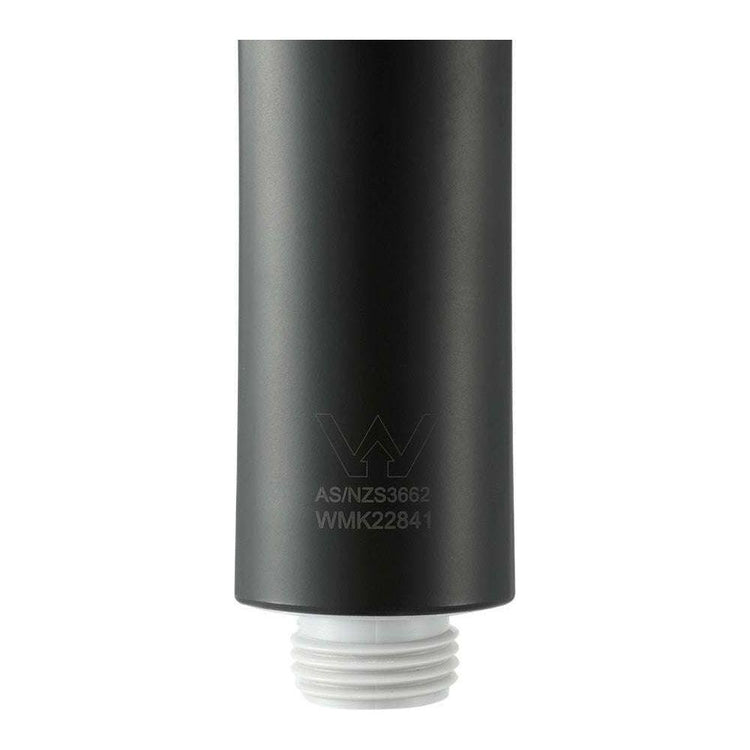 Handheld Shower Head 4.5" High Pressure 5 Modes Poweful Round Black