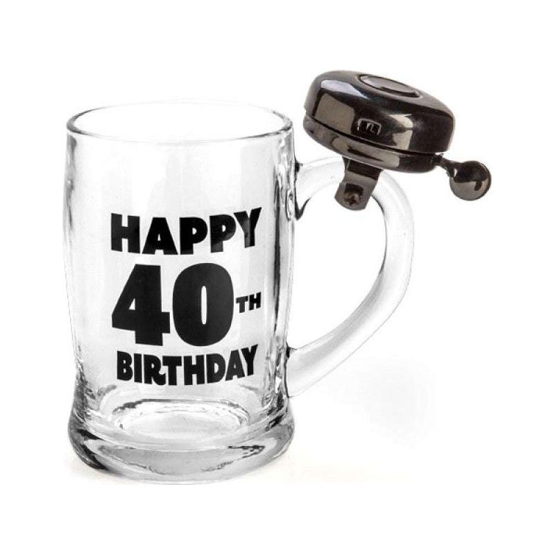 Happy 40th Birthday Bell Mug