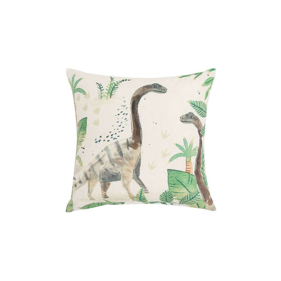 Happy Kids Dino Land Filled Square Cushion