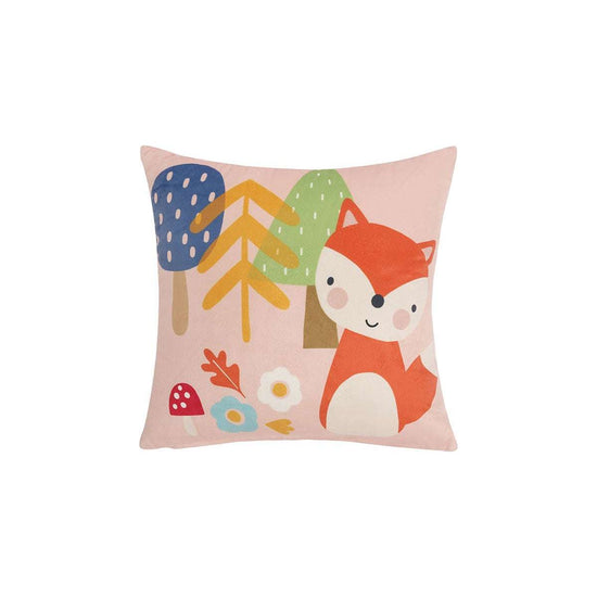Happy Kids Rainbow Forest Filled Square Cushion - Magdasmall