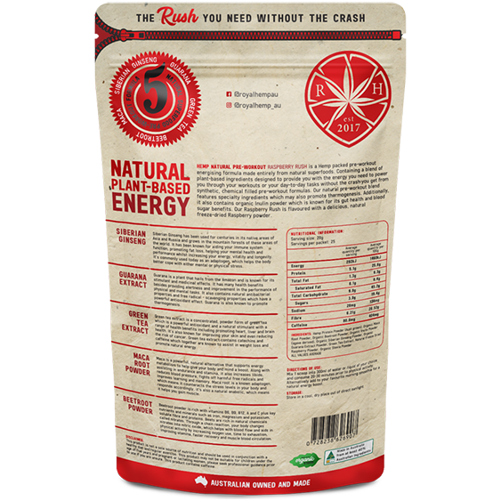 HEMP - PRE WORKOUT - Magdasmall