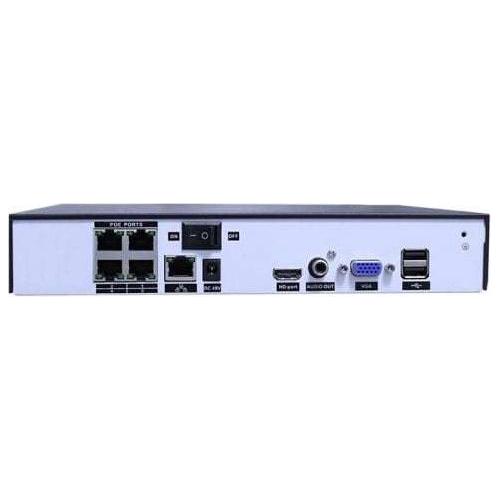 Hiseeu H5NVR-P4 4CH 1080P PoE Recorder